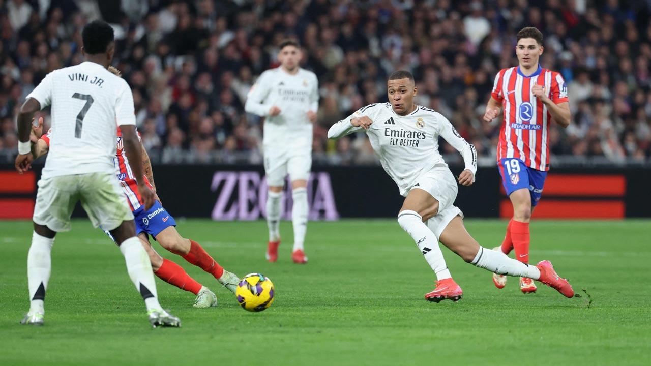 La Liga: Kylian Mbappe secures Real Madrid derby draw against Atletico Madrid