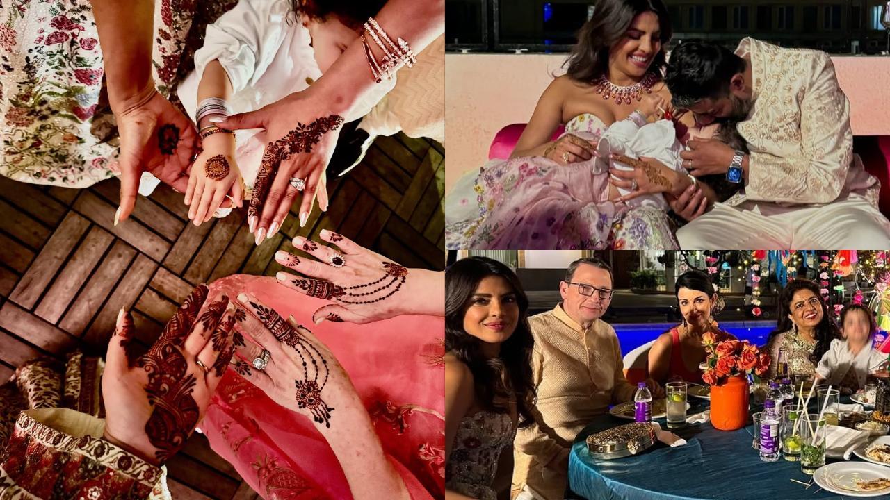Siddharth Chopra's mehendi ceremony Pics/Instagram