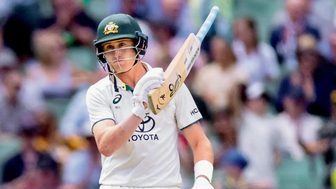 Top order batter Marnus Labuschagne flicked a delivery from retiring Sri Lankan player Dimuth Karunaratne to mid-wicket to complete the triumph