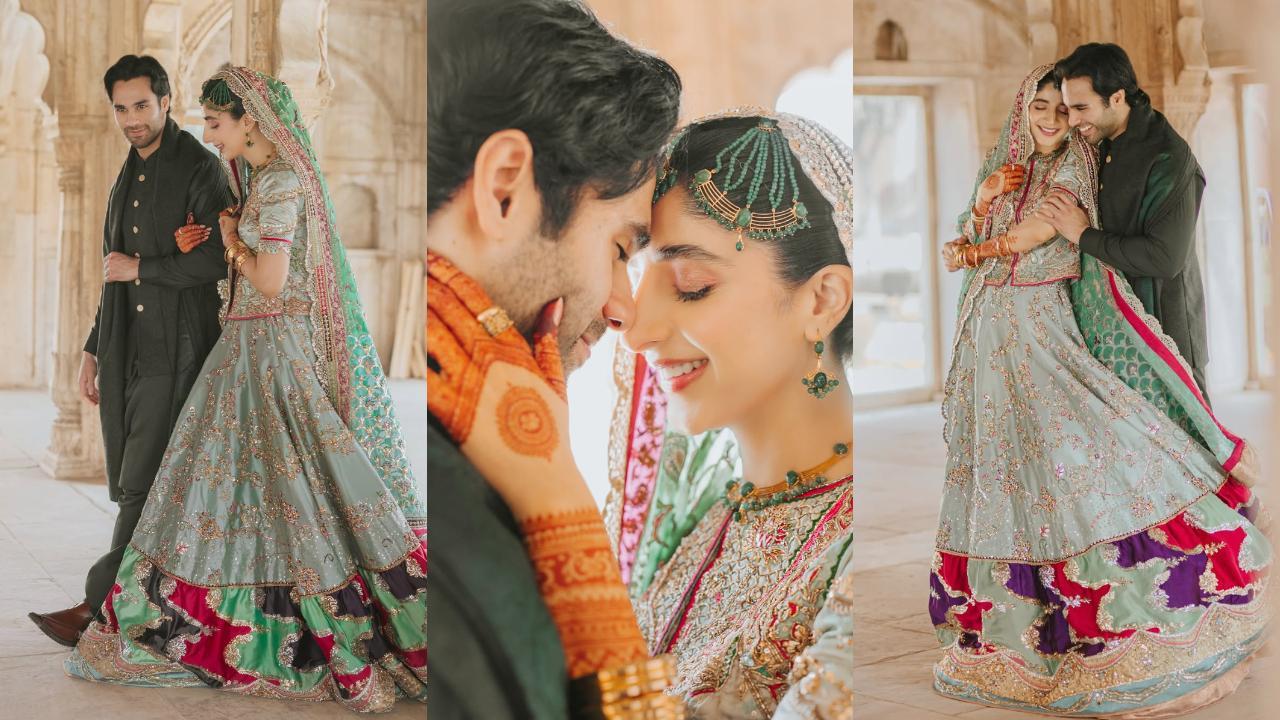 Pakistani actor Mawra Hocane of Sanam Teri Kasam fame marries Ameer Gilani - see wedding pics