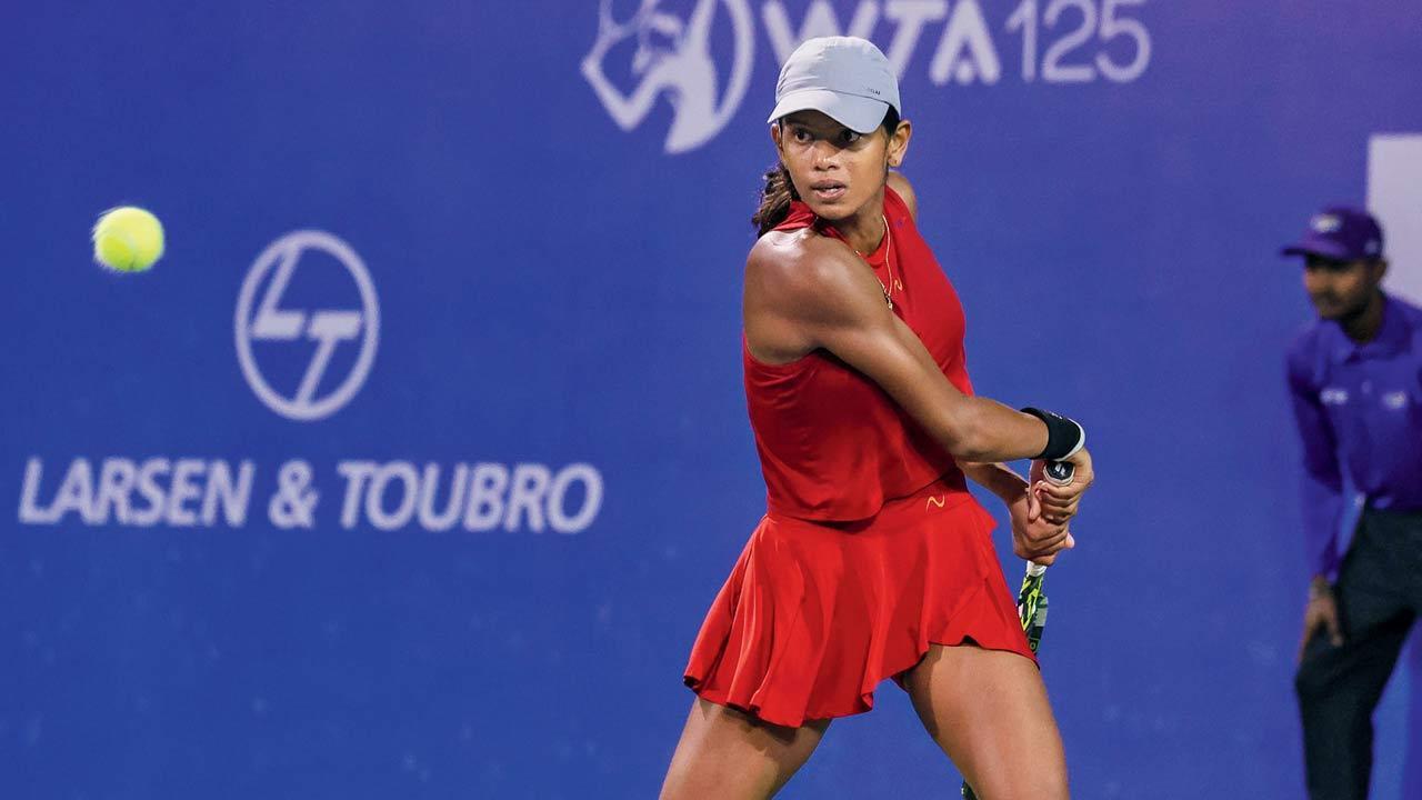 Maaya's WTA Mumbai Open dream ends