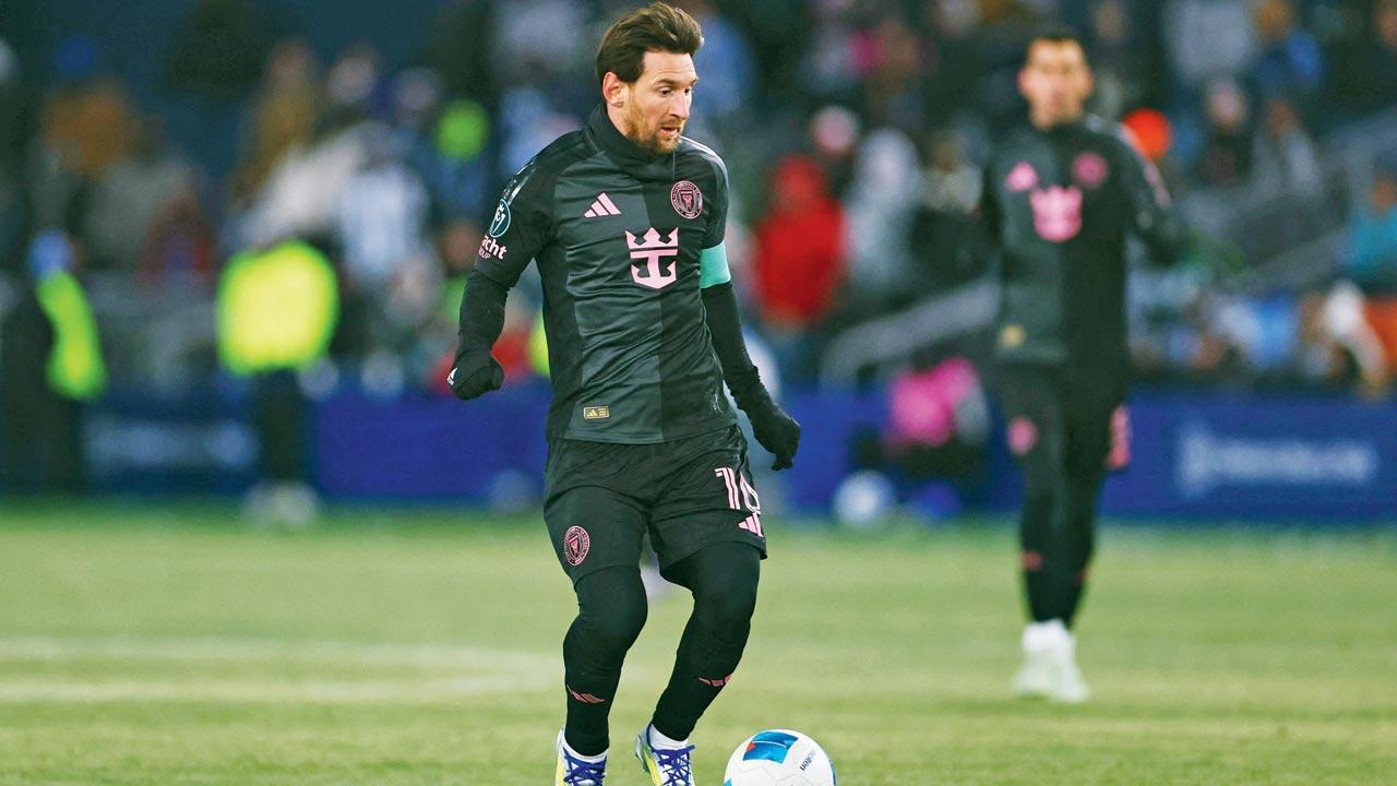 MLS: Inter Miami’s Messi too hot in sub-zero conditions