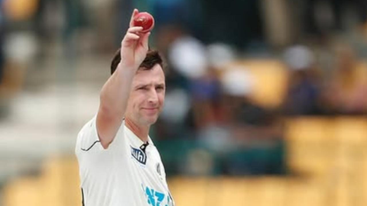 In the match against Bangladesh, he returned with figures of 1/57 in his nine-over spell, which proved to be enough for him to go level with New Zealand's pace icon