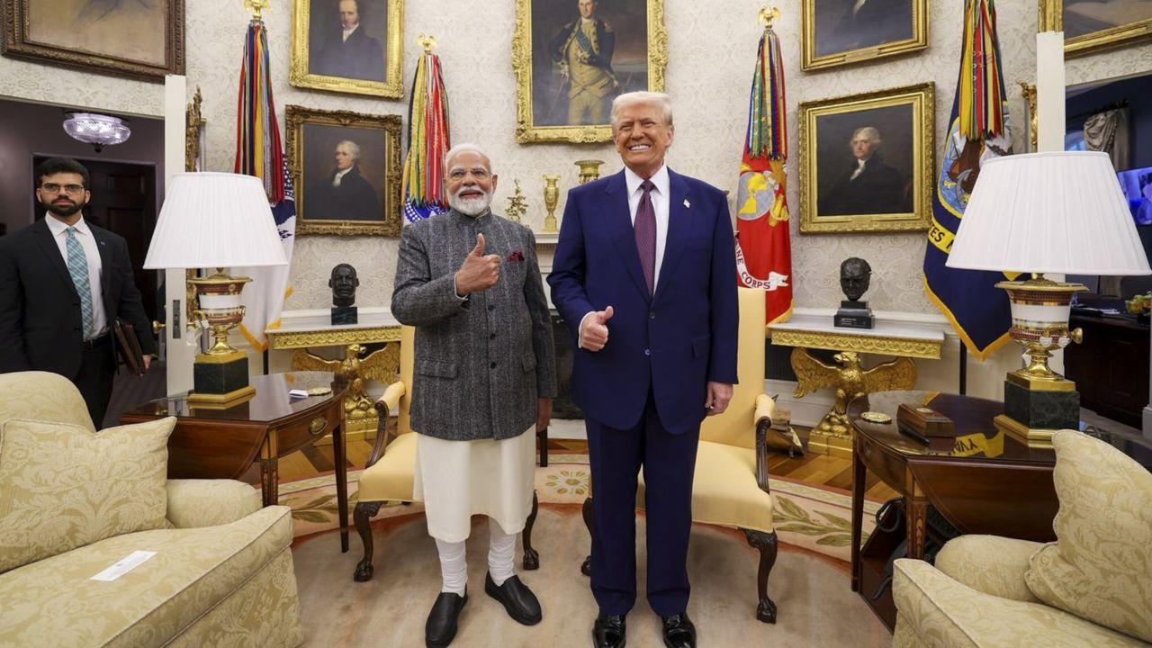 During PM Modi's two-day visit, India and the United States set an ambitious goal to double bilateral trade to USD 500 billion by 2030