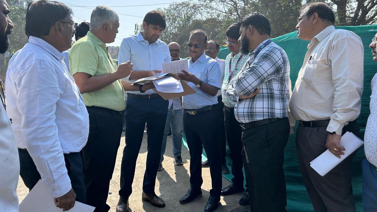 Top BMC officials review ongoing work of bridges including Gokhale, Sion and Vikhroli