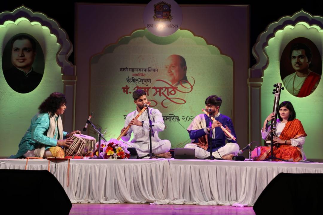 Flute, tabla, and vocals weave magic on the second day of Thane’s Pandit Ram Marathe Music Festival