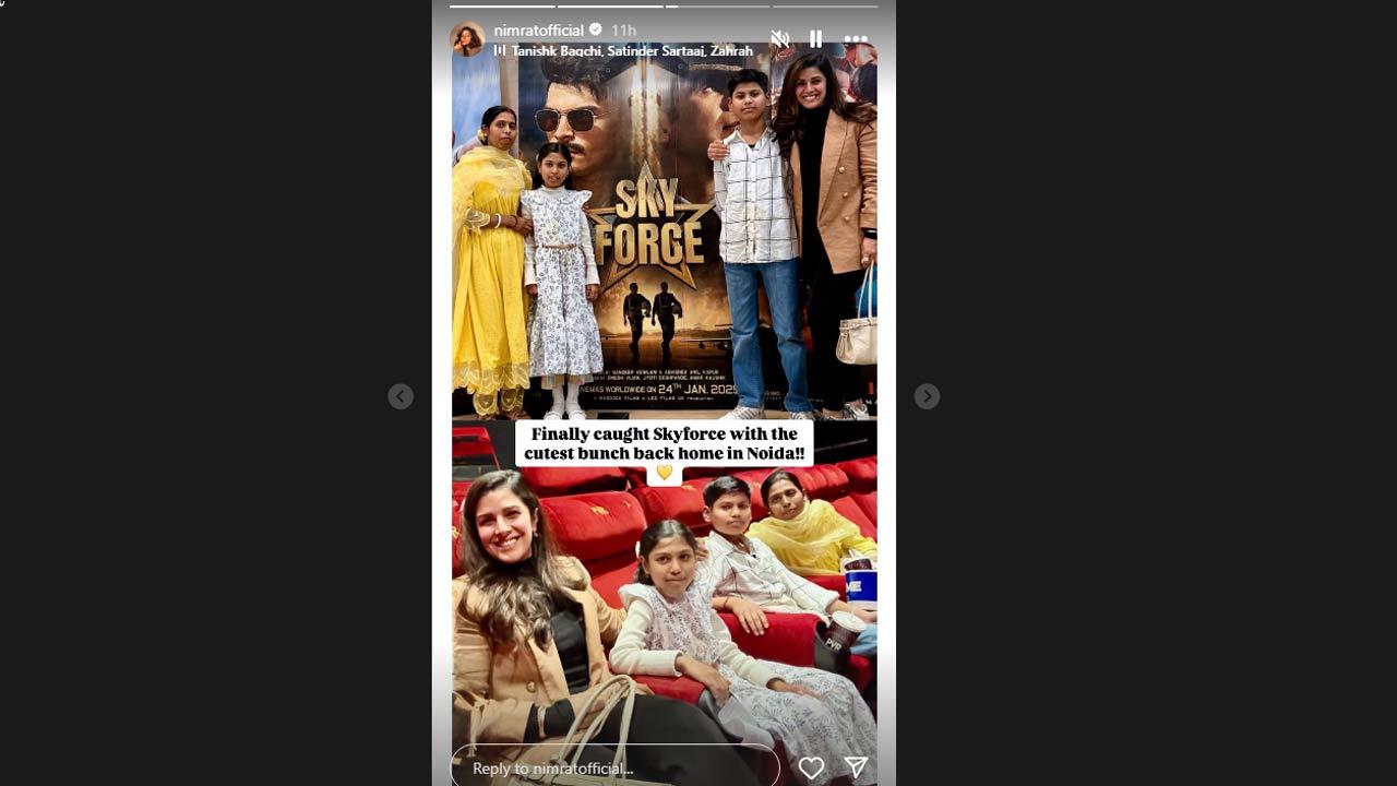 Picture Courtesy/Nimrat Kaur`s Instagram account