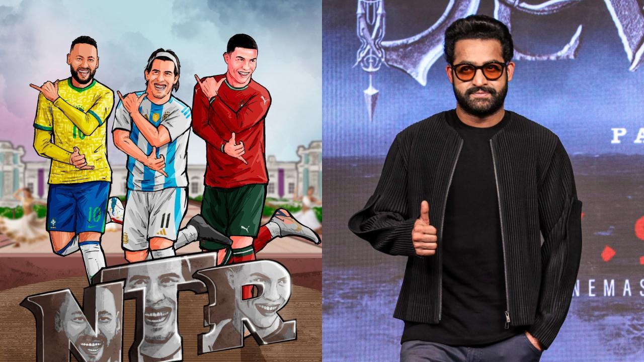 FIFA World Cup's nod to Jr NTR on Neymar, Tevez and Ronaldo's birthday