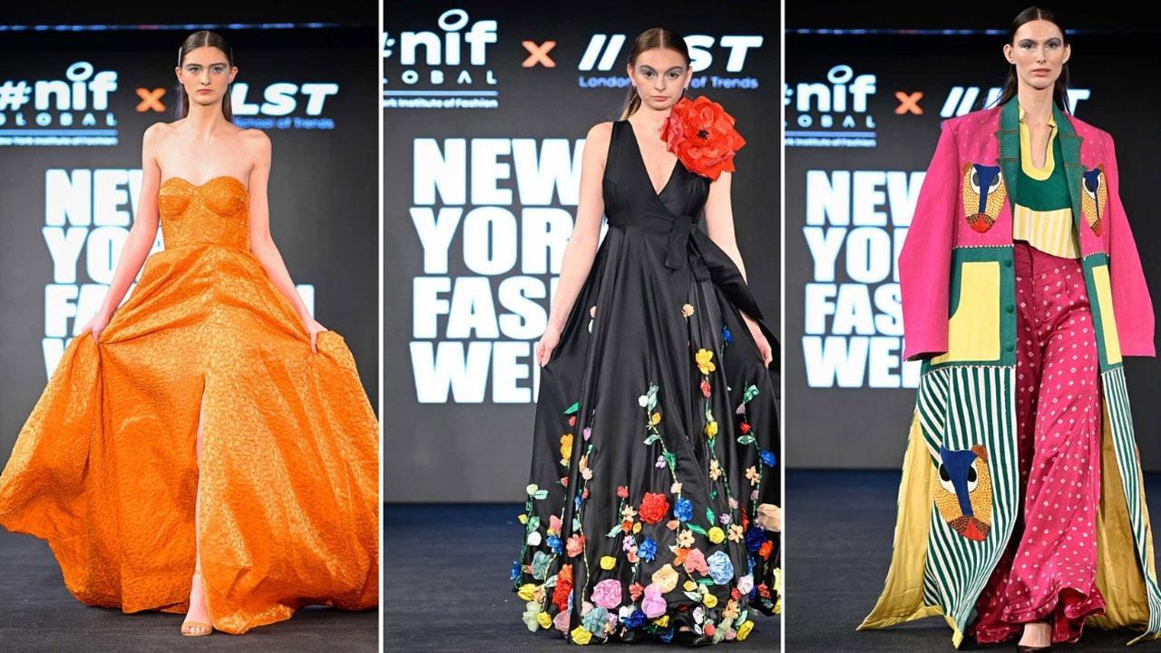 New York Institute of Fashion X LST Presents 'Sustainable Elegance: The Indian Fusion Revolution' at NYFW