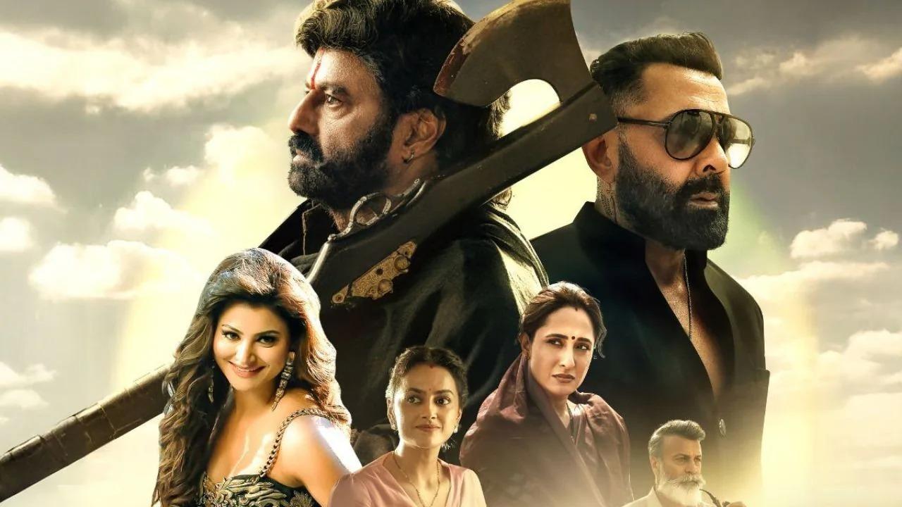Daaku Maharaj (Netflix, February 21)
Daaku Maharaaj features a star-studded cast with Nandamuri Balakrishna as the male lead. The movie also stars Bobby Deol as the main antagonist, while Urvashi Rautela, Pragya Jaiswal, Shraddha Srinath, and Chandhini Chowdary also have pivotal roles in the film. It has been written and directed by Bobby Kolli, who has previously worked on films like Jai Lava Kusa and Waltair Veerayya. The movie is produced by Suryadevara Naga Vamsi and Sai Soujanya.