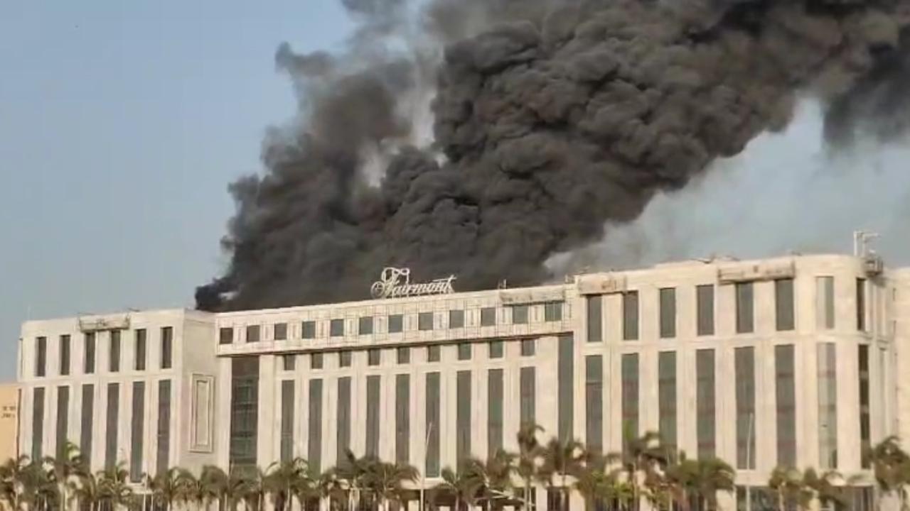 Fire breaks out at hotel near Mumbai international airport