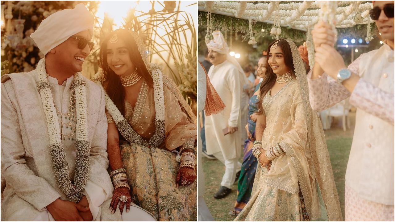 Prajakta Koli’s wedding lehenga has a connection to her name; check details here