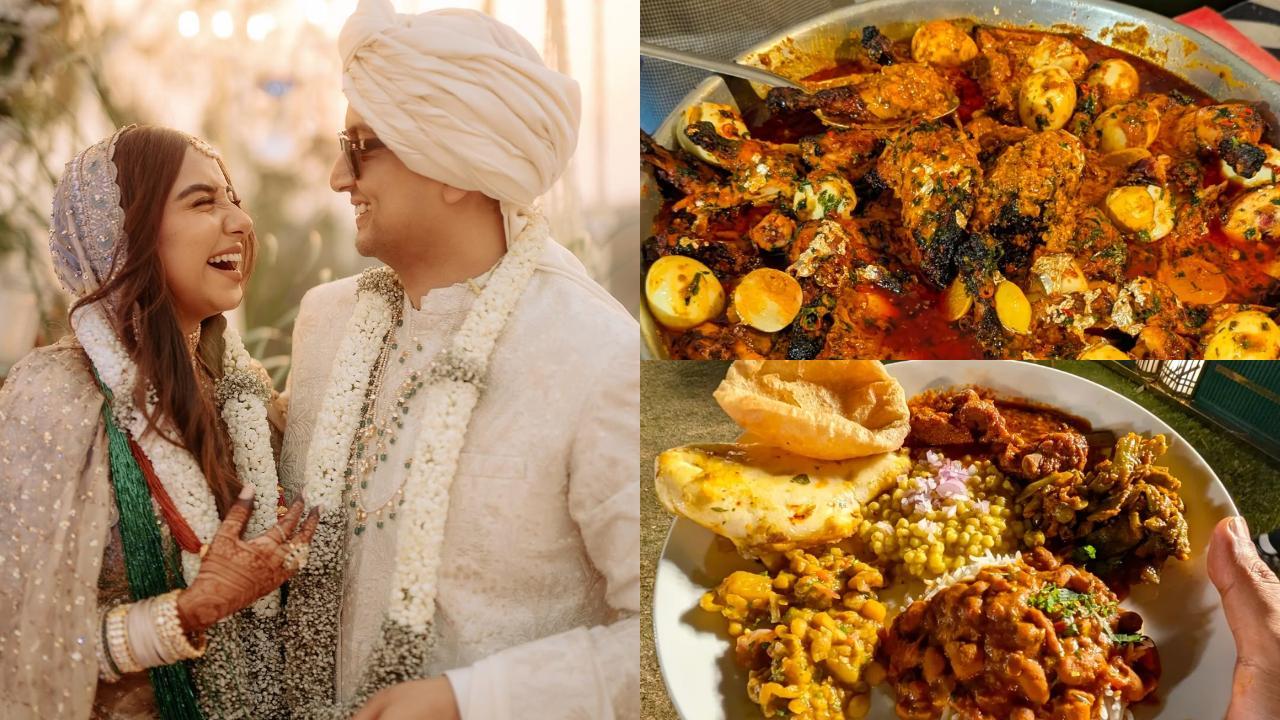 From jowar khichdi to to mutton poori - all the food at Prajakta Koli's wedding
