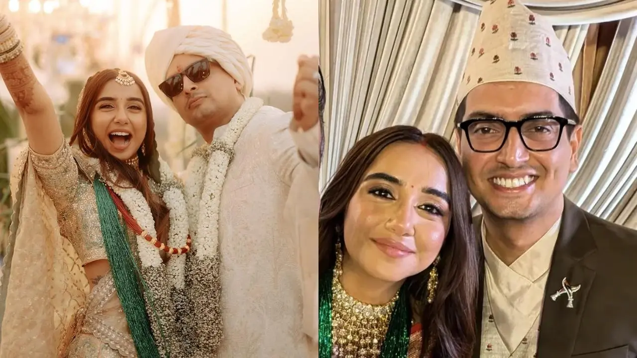 Prajakta Koli and Vrishank Khanal's wedding photos