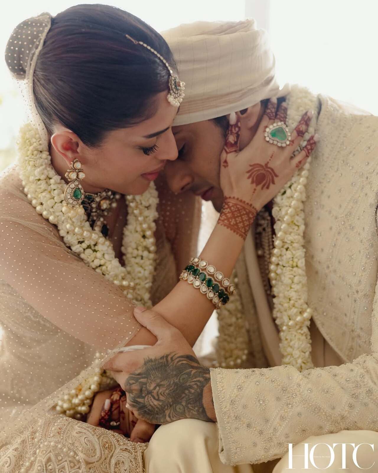 Actor Prateik Babbar and Priya Banerjee finally tied the knot on February 14, 2025.  