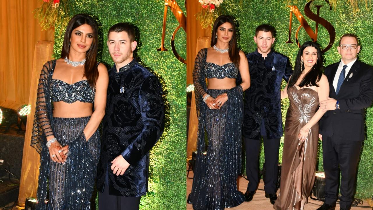 Nick Jonas joins wifey Priyanka Chopra and fam for brother-in-law Siddharth’s sangeet - watch video