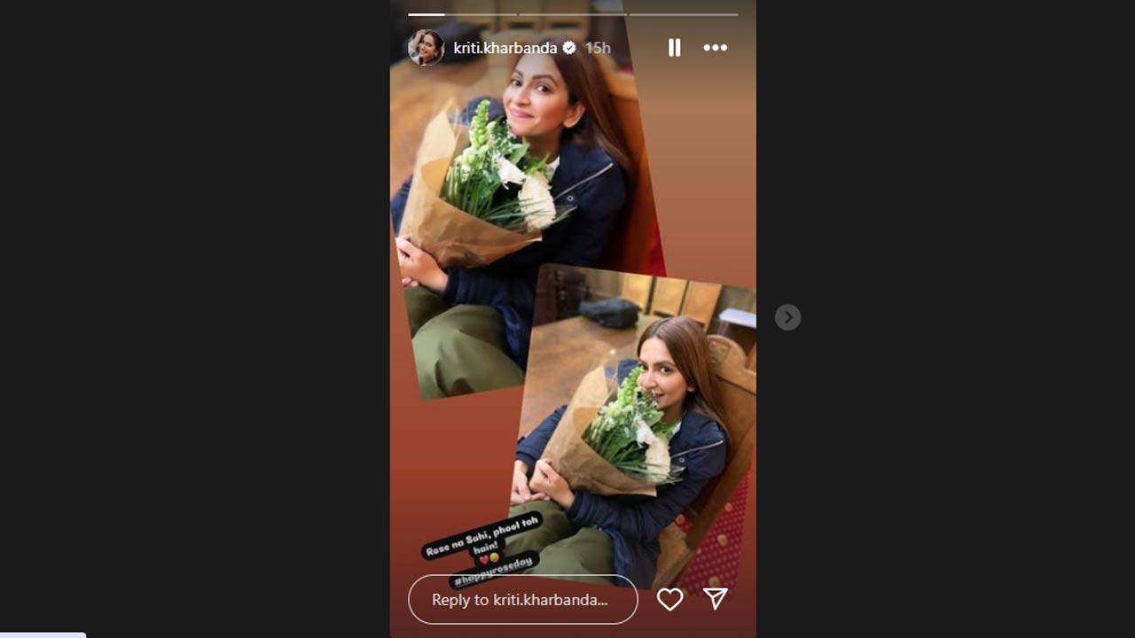 Picture Courtesy/Kriti Kharbanda`s Instagram account