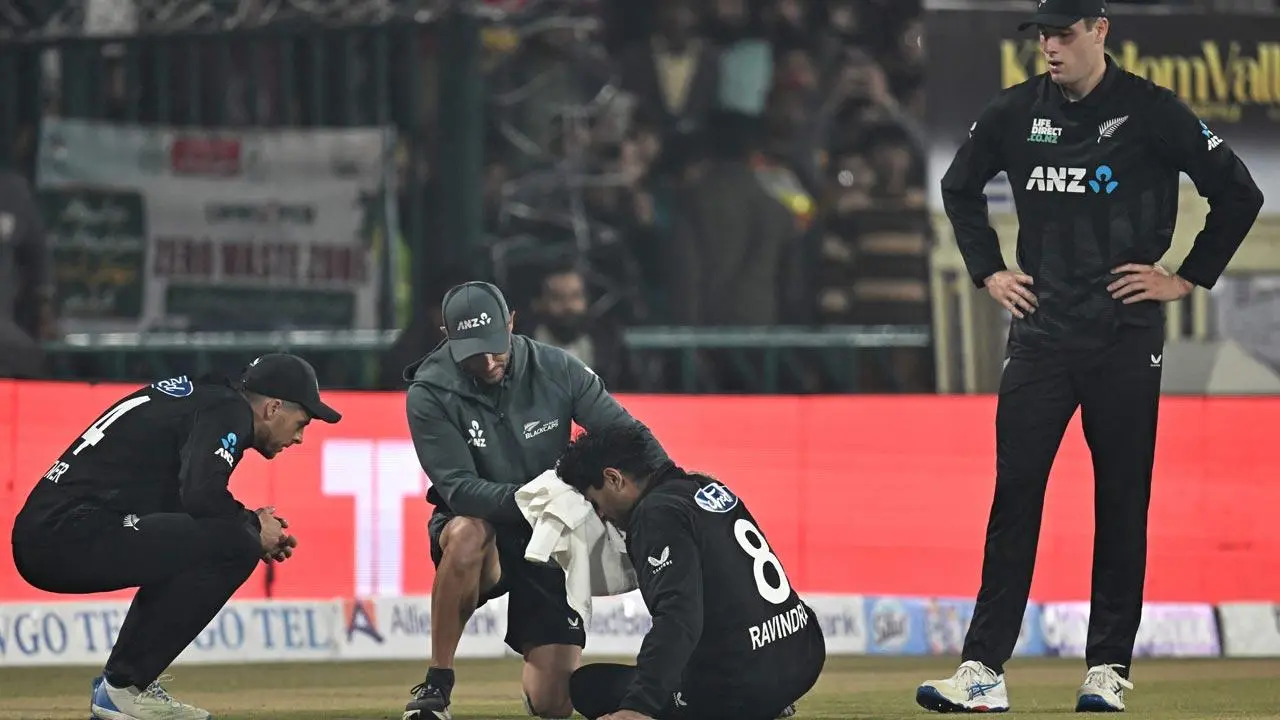 Haris Rauf, Rachin Ravindra suffer injury during first ODI of tri-series
