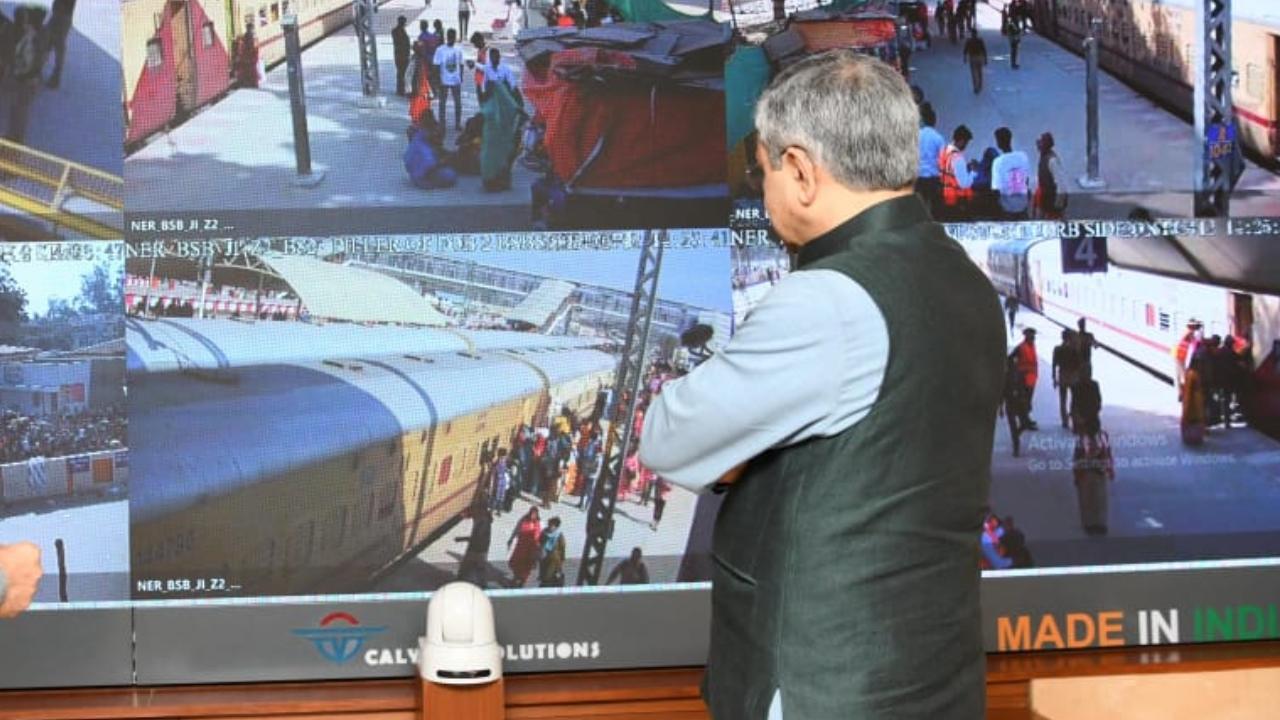 For the convenience of passengers, four holding areas near Prayagraj junction railway station (each with a capacity of 5,000) have fully been operational, an official statement said