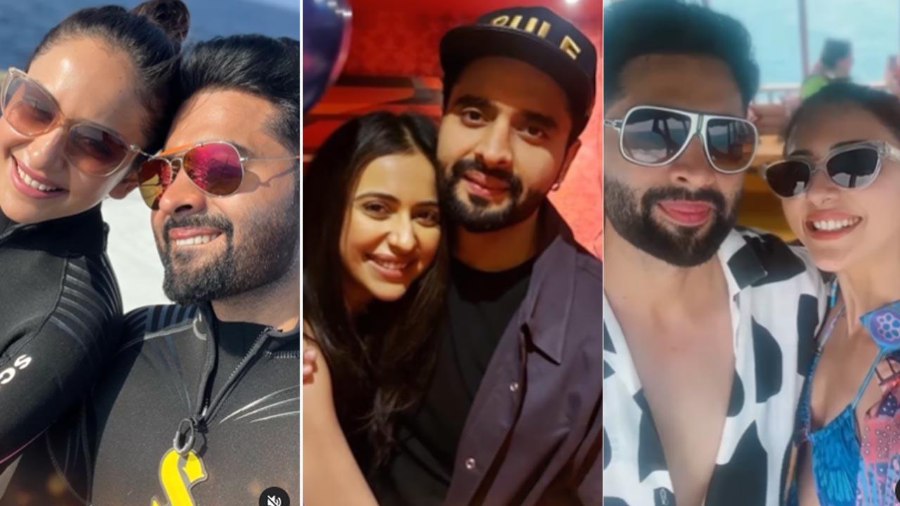 Rakul, Jackky relive 'countless memories' on first wedding anniversary