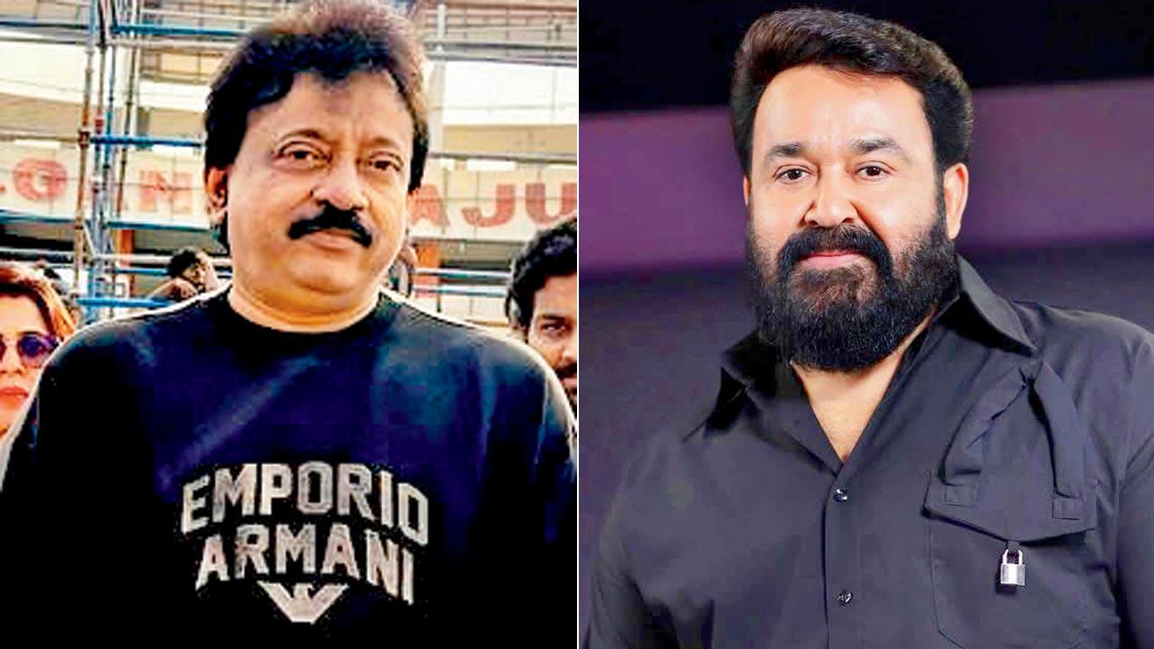 Ram Gopal Varma and Mohanlal