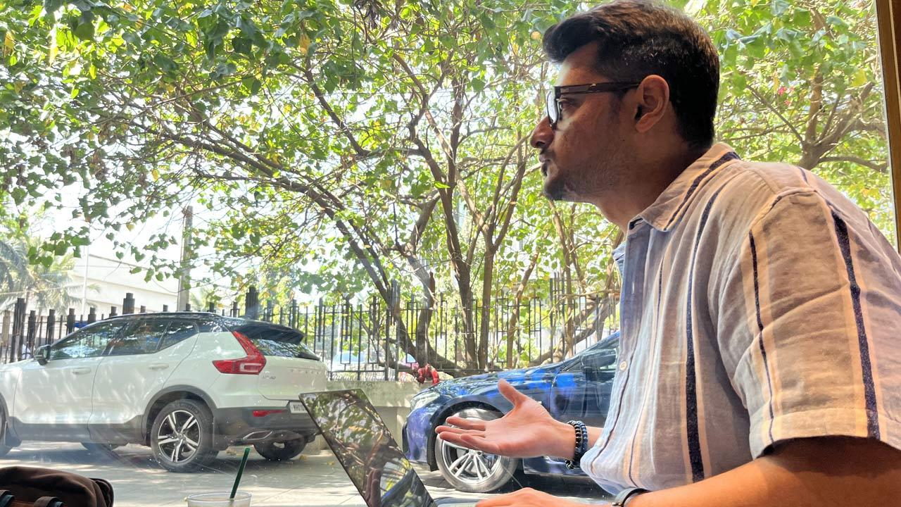 Aalap Deboor, founder of Much Much Media, which spreads awareness about neurodivergent disorders. Pic/Shadab Khan