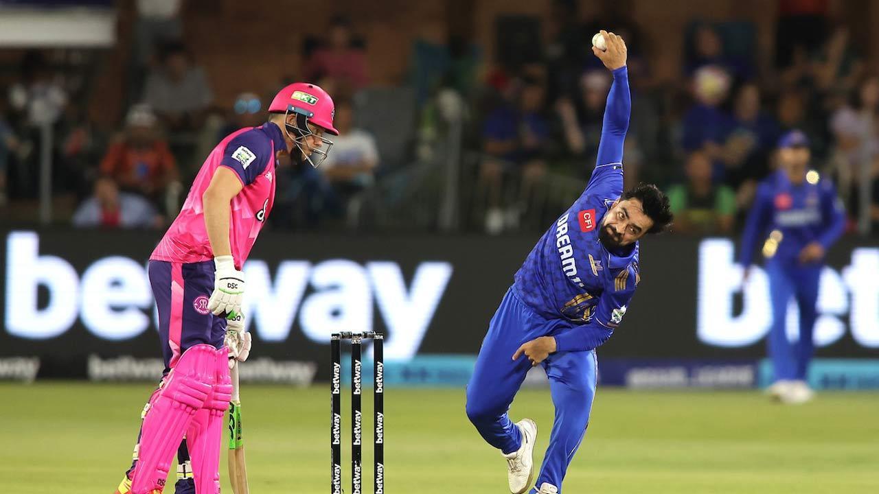 Rashid breaks record as MI Cape Town storm into betway SA20 final