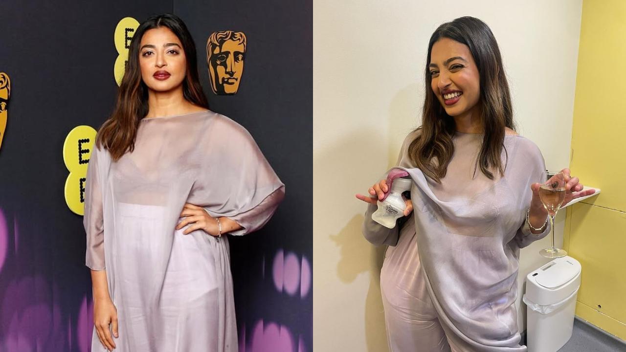 Radhika Apte pumps breastmilk in the washroom during BAFTAs 2025
