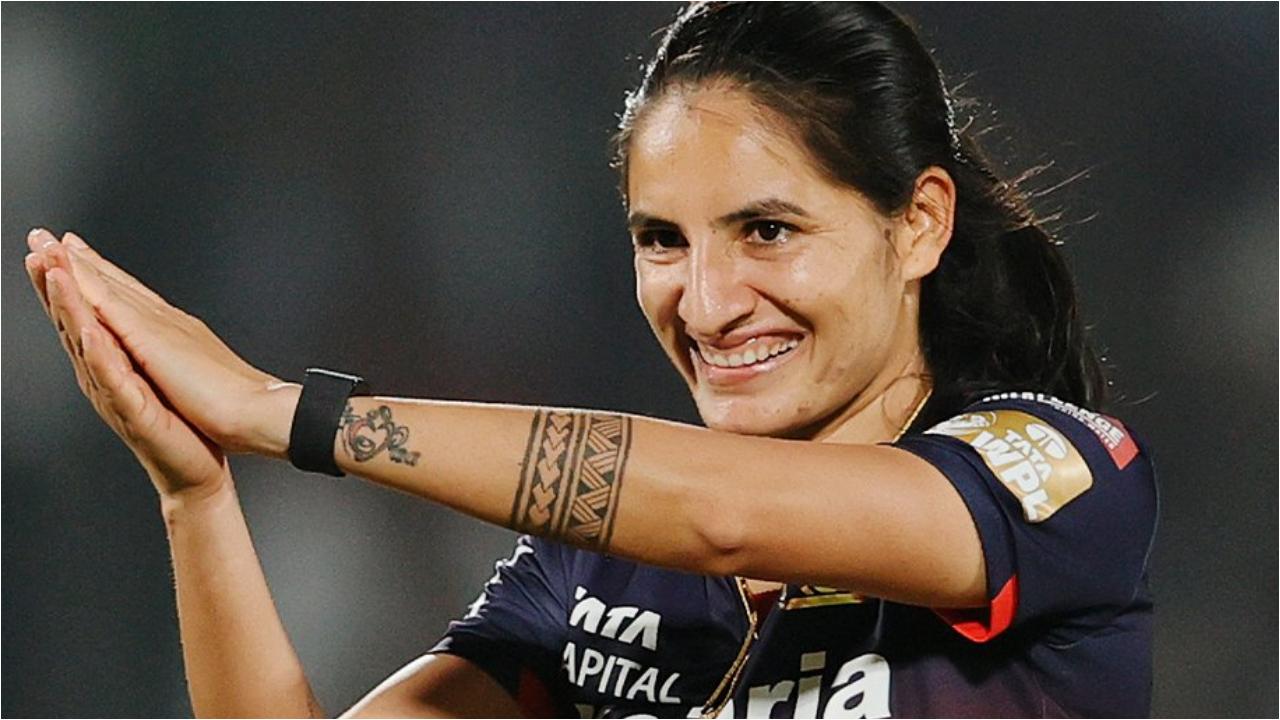 Earlier, Renuka dismissed opener Shafali Verma for a golden duck in the opening over after Smriti Mandhana opted to bowl