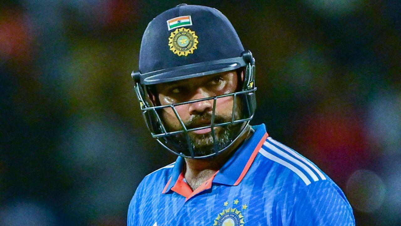 Skipper Rohit Sharma’s troubles persist with early dismissal for 2 runs