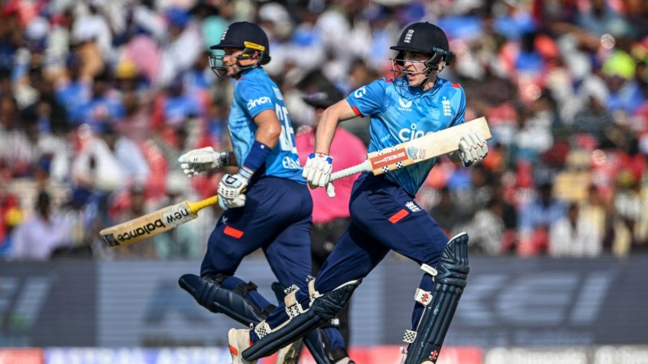 Joe Root, Harry Brook (Pic: AFP)