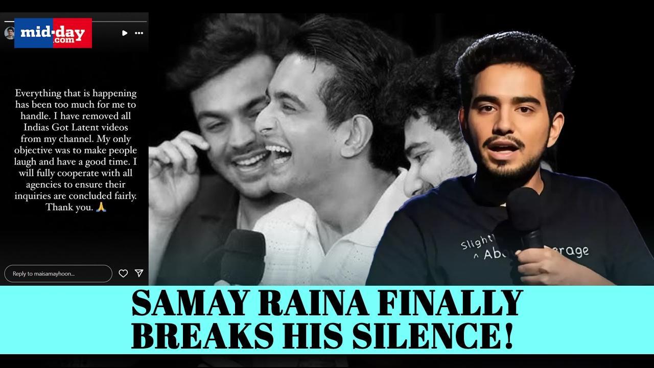 Comedian Samay Raina deletes all videos of India's Got  Latent from YouTube