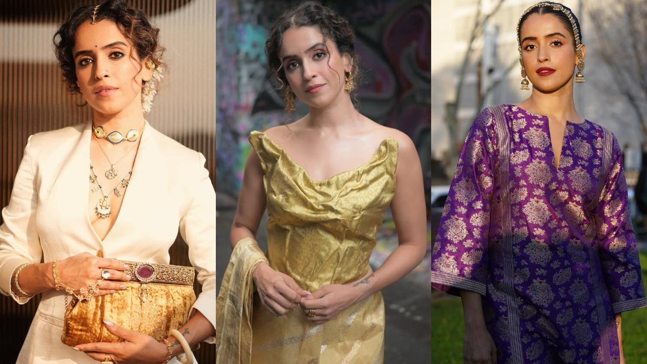 Take cues from Sanya Malhotra’s ethnic fashion outings ahead of Mrs release