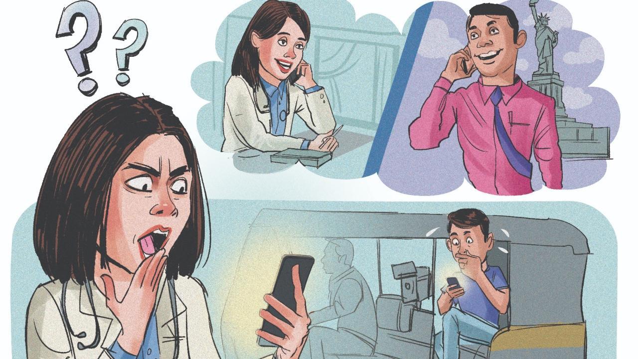 Mumbai: Accidental video call exposes visa conman