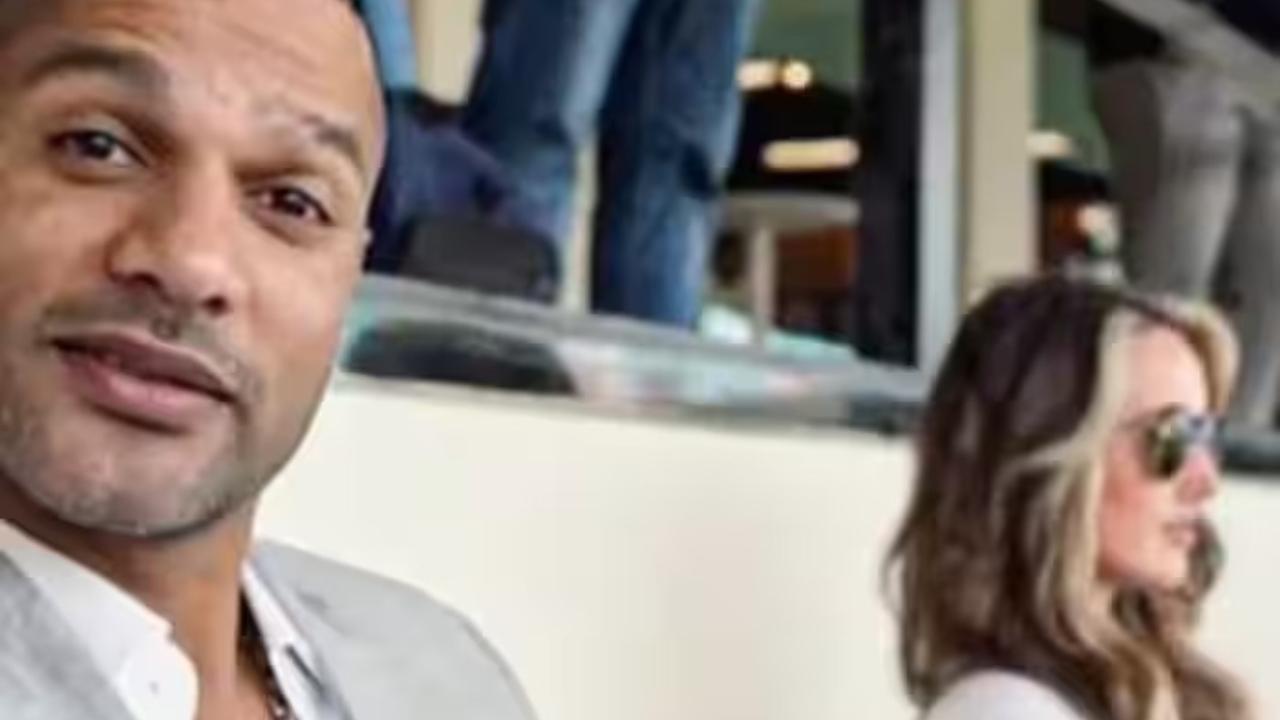 A video circulating online shows Dhawan arriving at the Mumbai airport, but not alone, which quickly caught the attention of eagle-eyed fans. The mystery woman in the video could be seen trying to avoid the camera, deliberately staying out of frame when possible