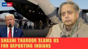 US Deportation row: Tharoor slams US deportation of Indians