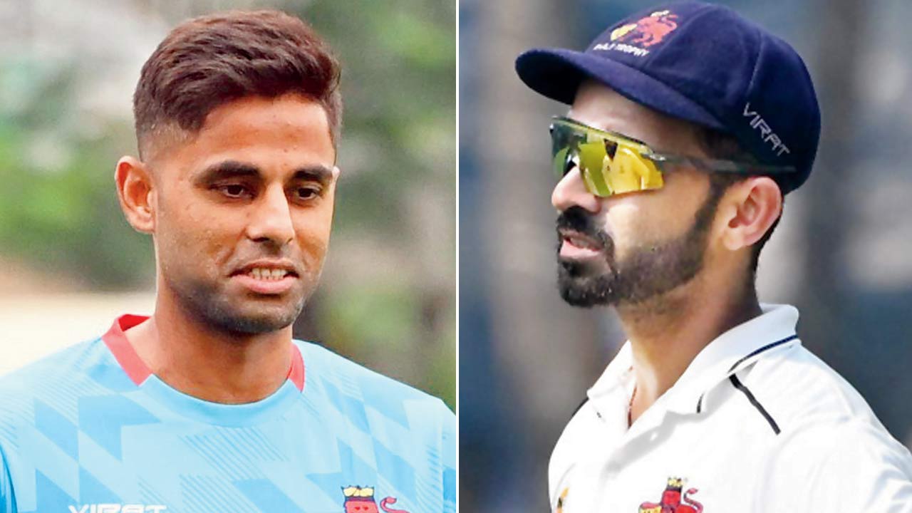 Suryakumar Yadav and Ajinkya Rahane