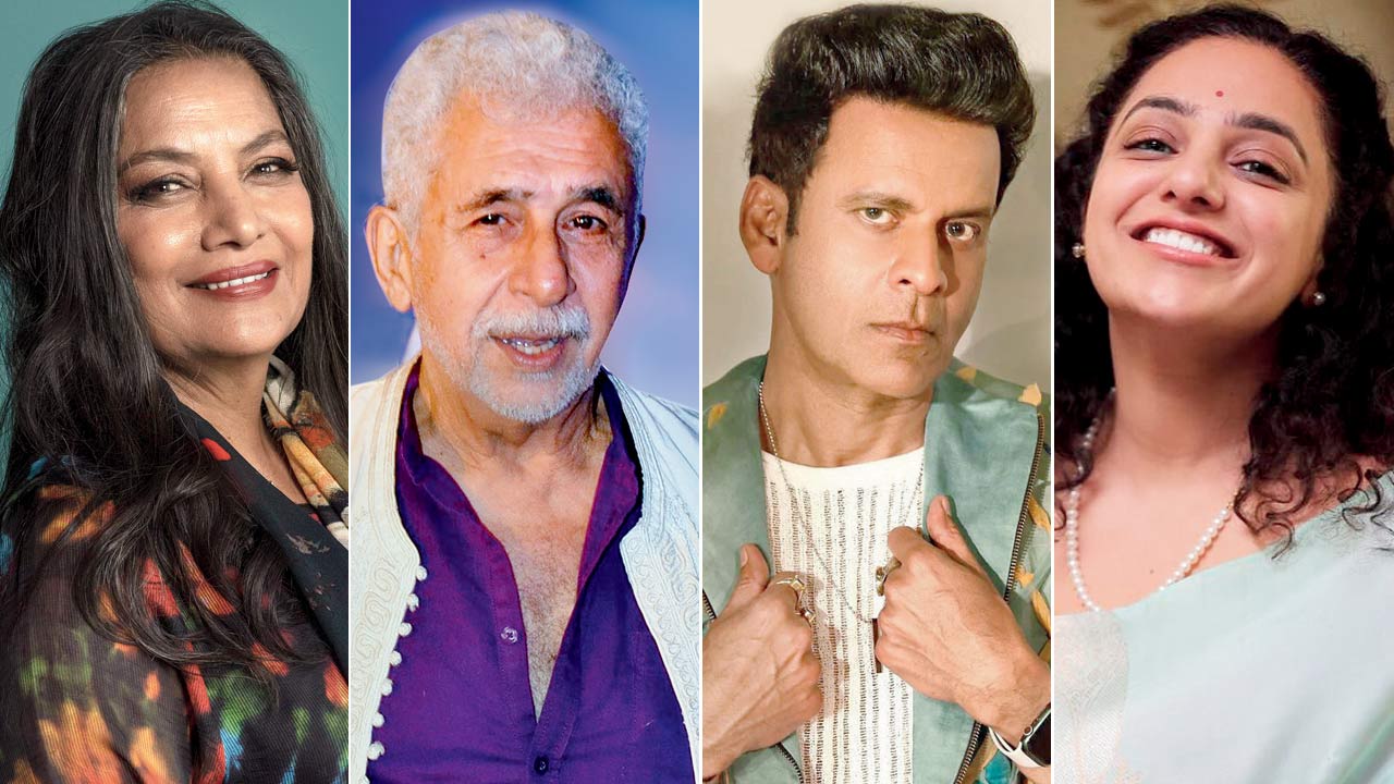 Shabana Azmi, Naseeruddin Shah, Manoj Bajpayee and Nithya Menen