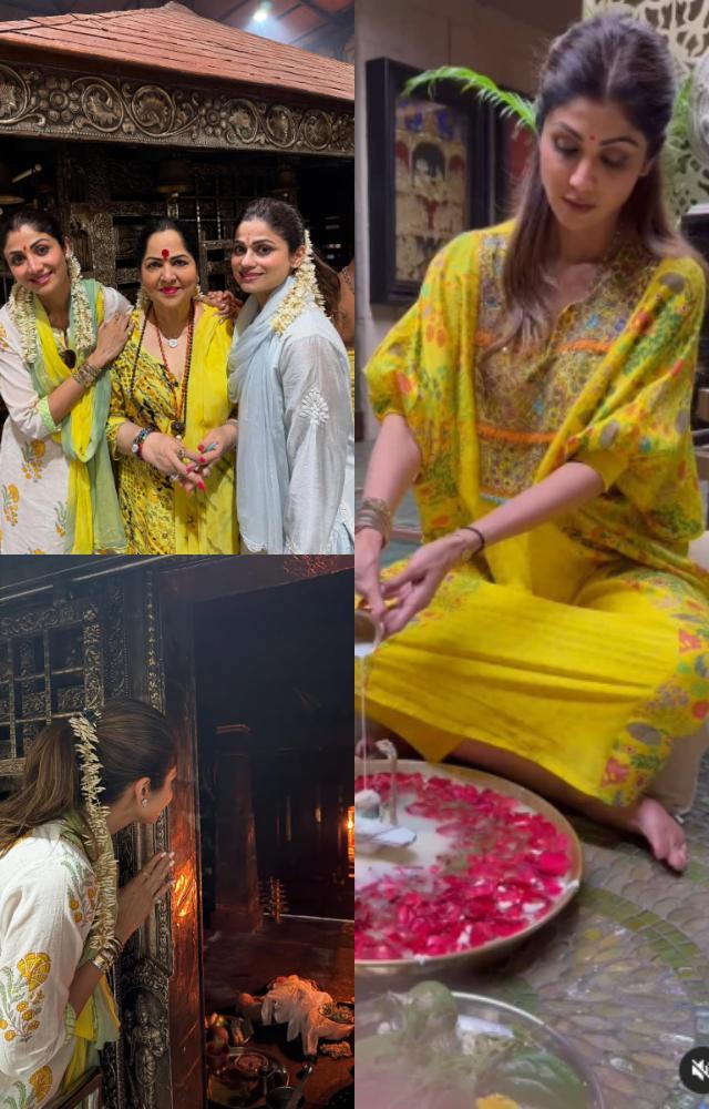 Shilpa Shetty goes back to her roots