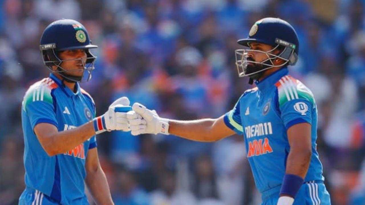 Shubman Gill, Shreyas Iyer (Pic: Instagram/indiancricketteam)