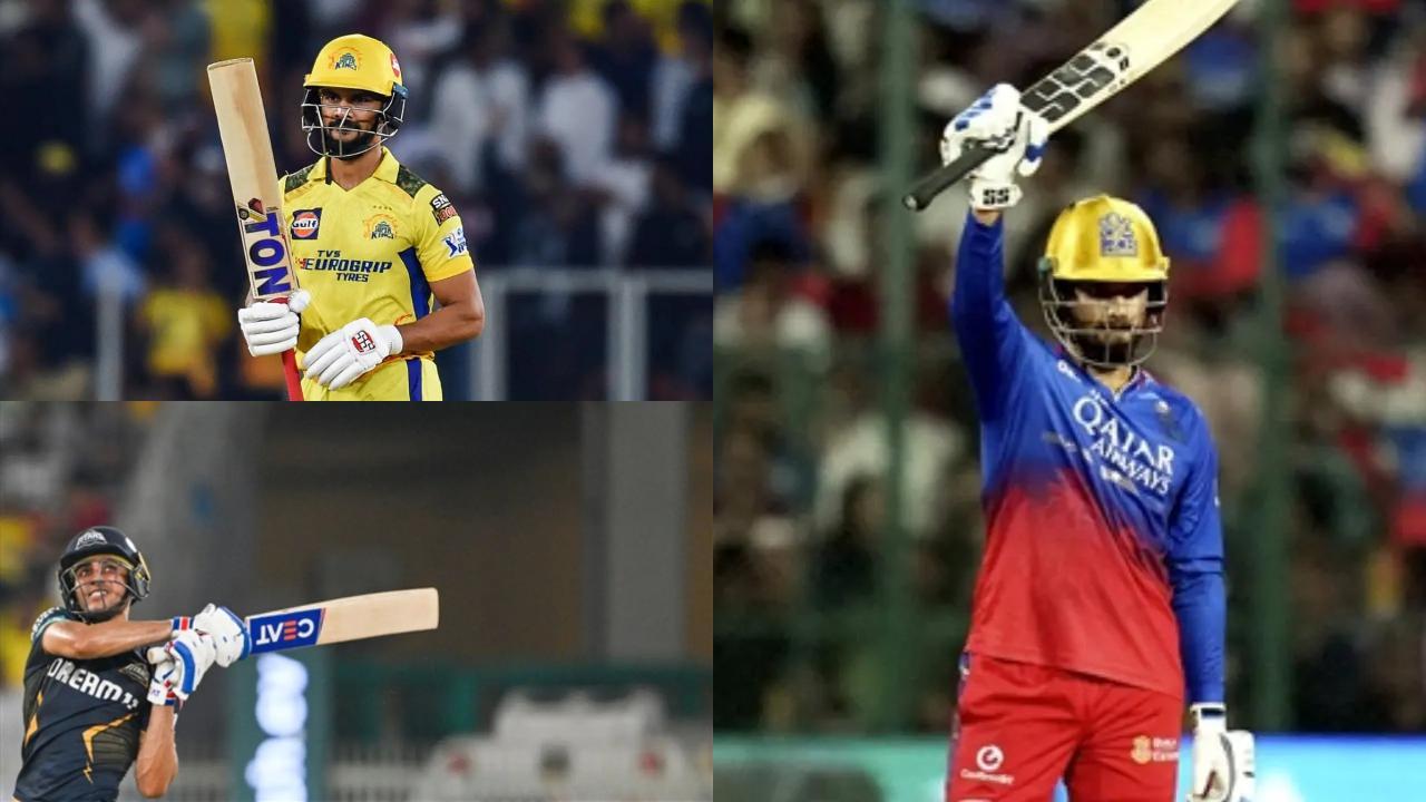 Ruturaj Gaikwad, Shubman Gill, Rajat Patidar (Pic: File Pic)