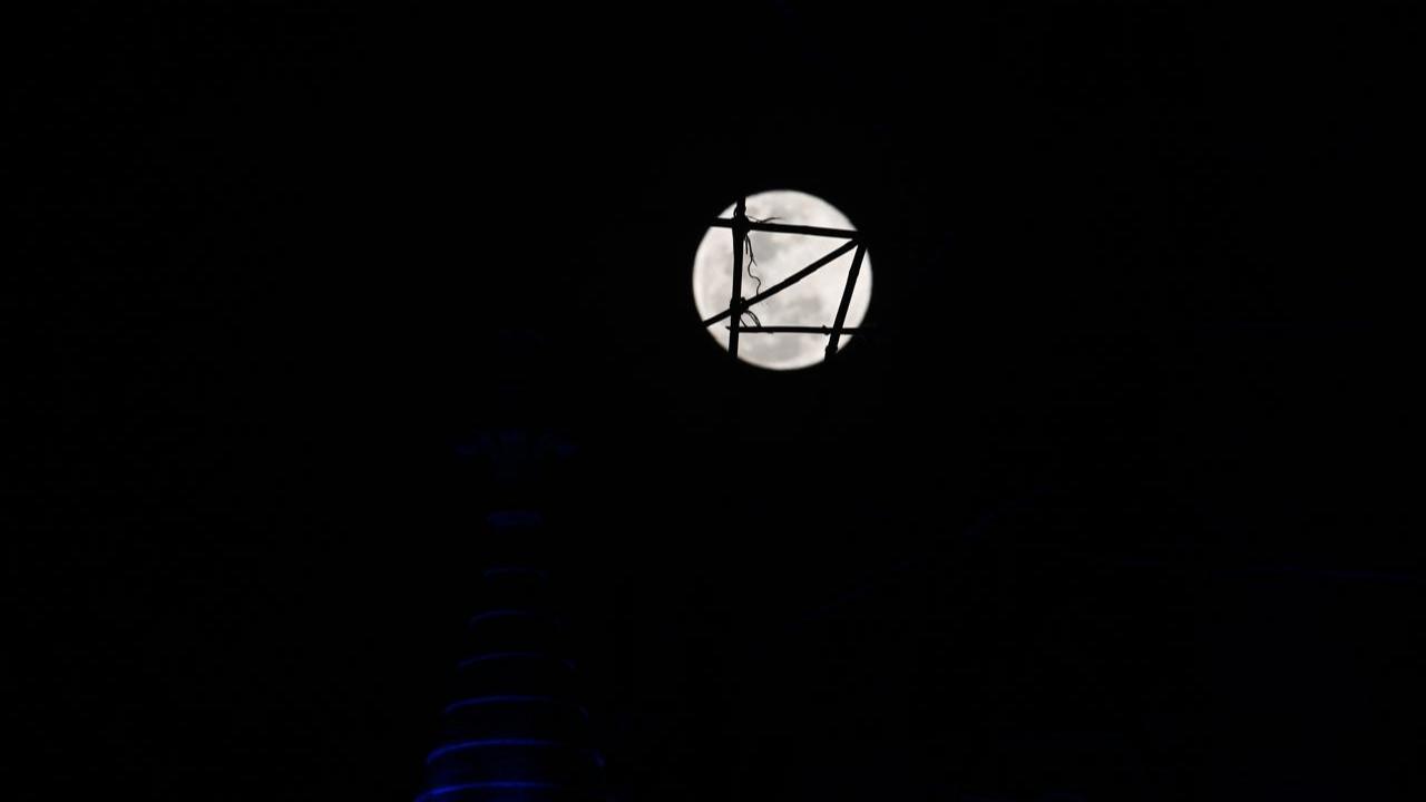 The Snow Moon will be visible in the city throughout the night on February 12