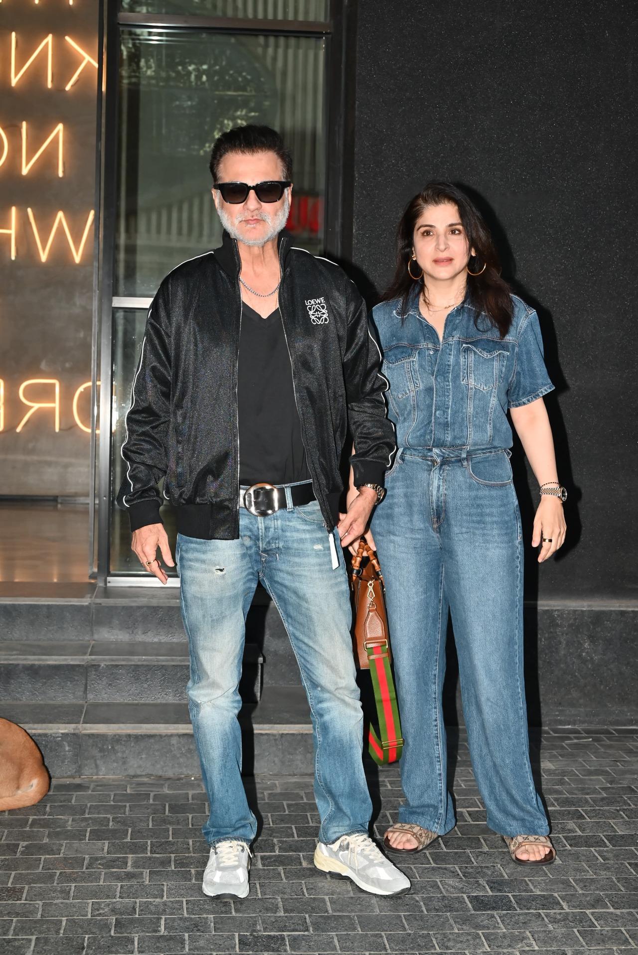 Also in attendance were Sanjay and Maheep Kapoor.