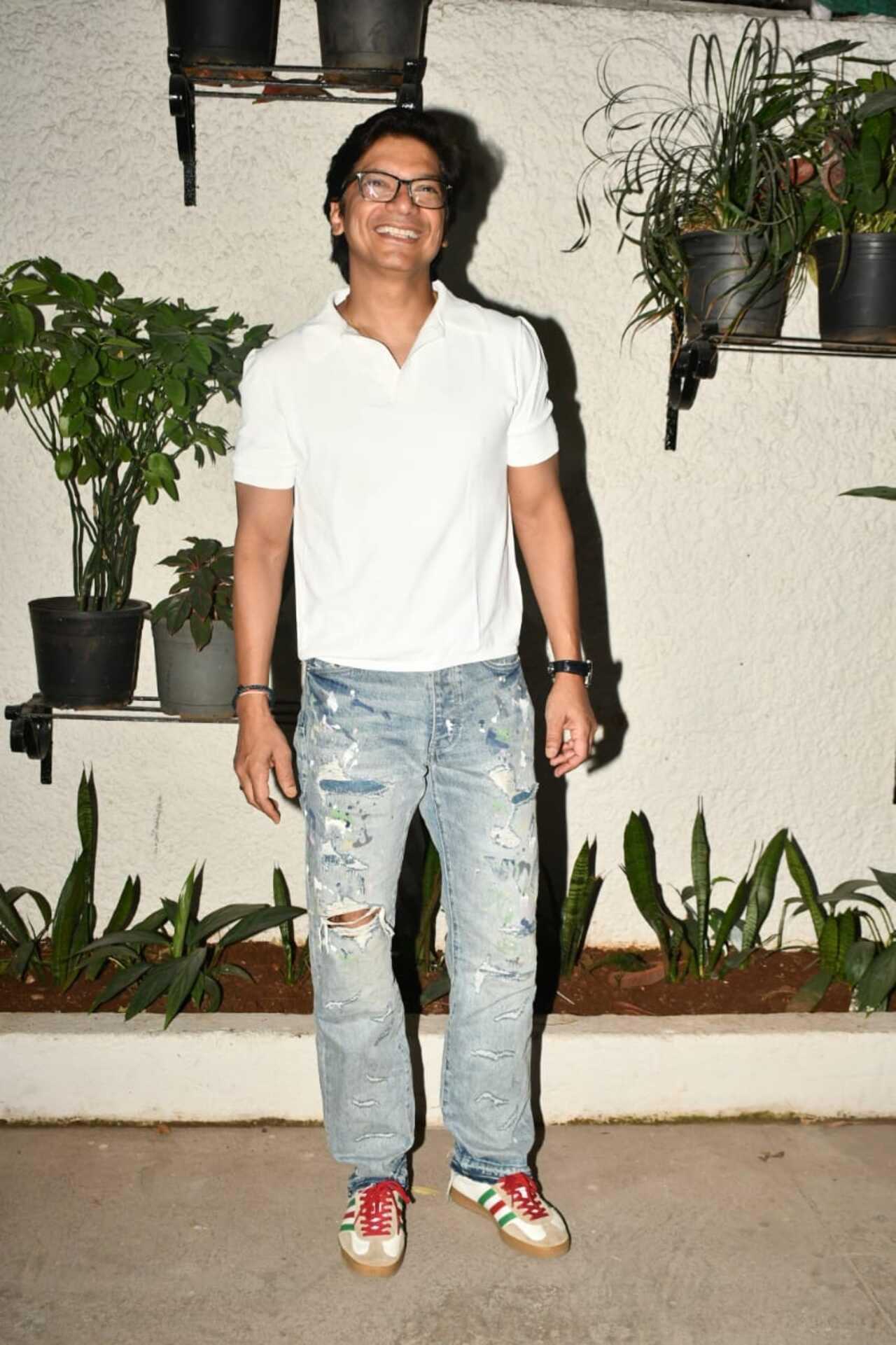 Singer Shaan made a rare appearance as he stepped out in the city.