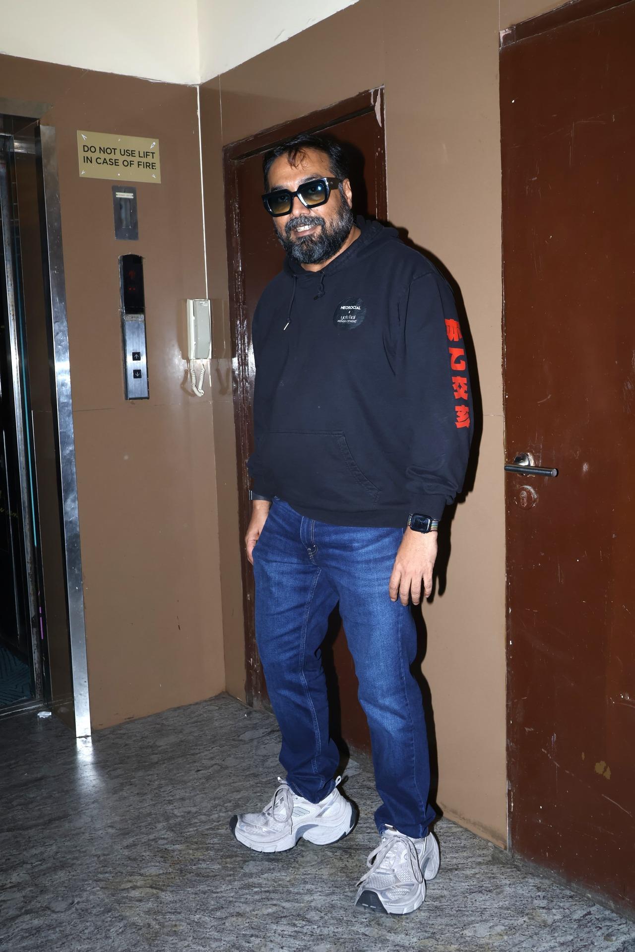 Filmmaker Anurag Kashyap also attended the special screening.