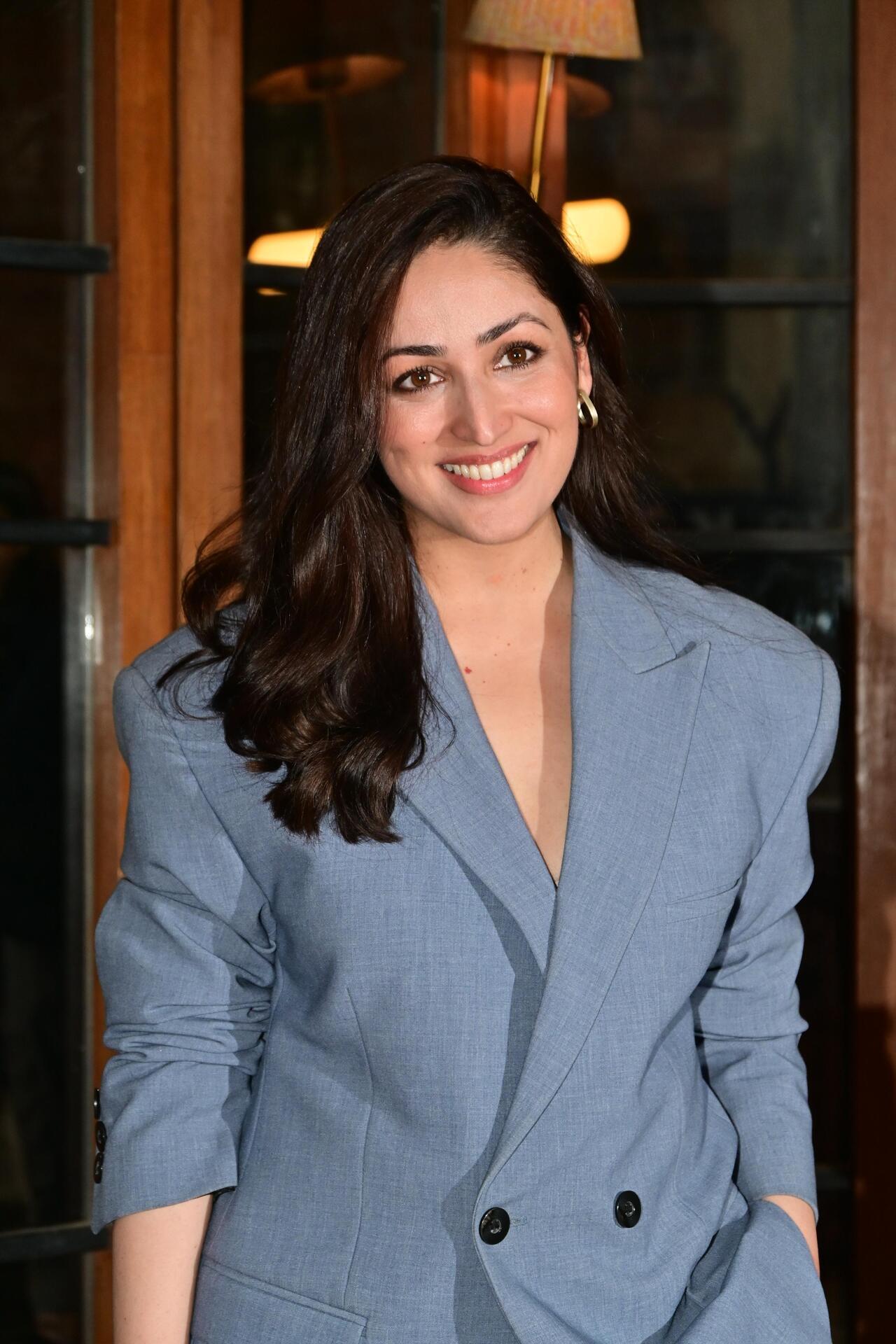 Yami Gautam, who was recently seen in Dhoom Dhaam was also spotted at the same restaurant.