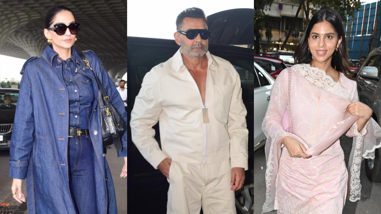 Spotted in the city: Sonam Kapoor, Bobby Deol, Suhana Khan, and others