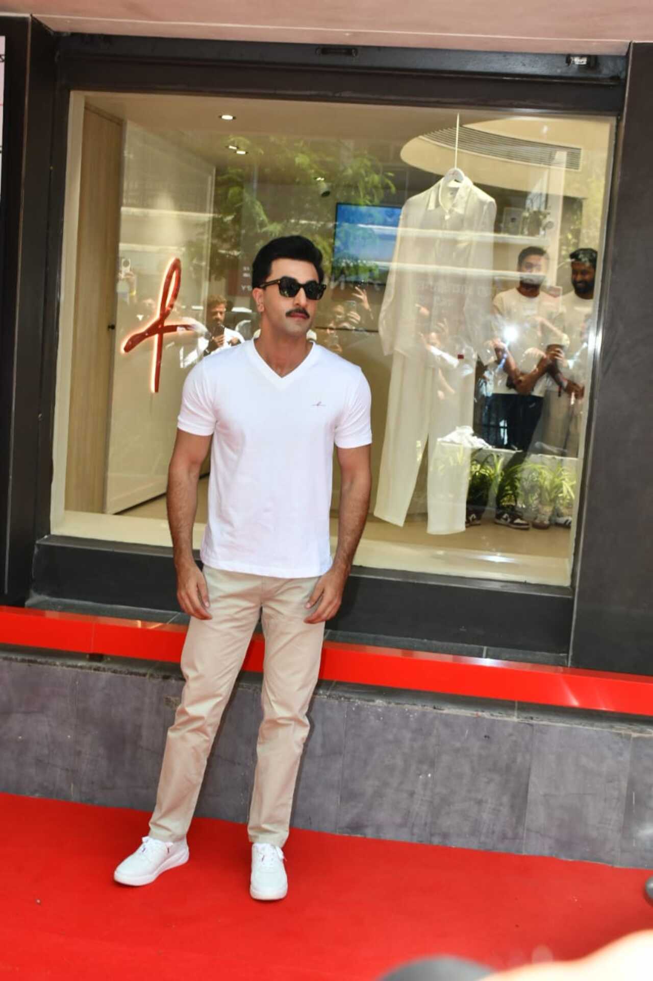 Ranbir Kapoor was seen at the launch of his store ARKS.