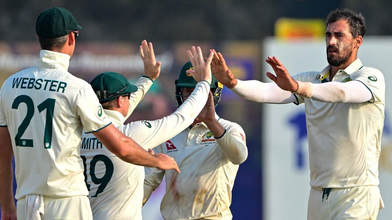 Aus v SL: Starc, spinners star on Day 1 of 2nd Test