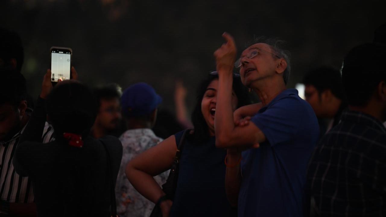 The event seemed an opportunity for both newcomers and experienced stargazers to come together and share in the excitement of astronomy